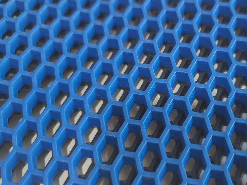 Mavi Bal Peteği Paspas